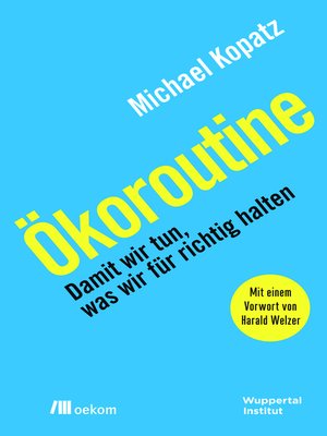 cover image of Ökoroutine